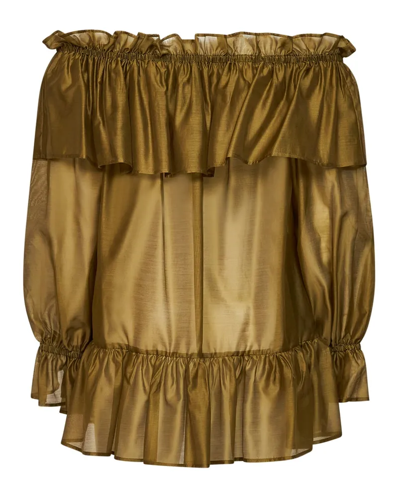 Blanca Cevil Blouse — Green Green