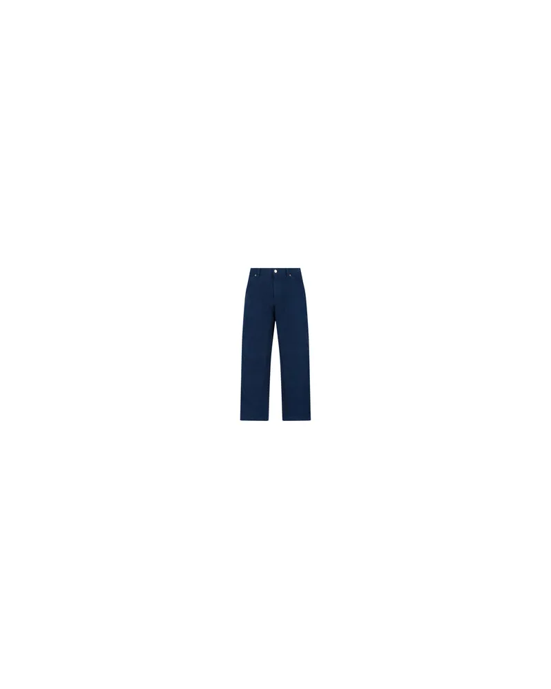 Versace Men's Jeans Blue Outer: Cotton Navy
