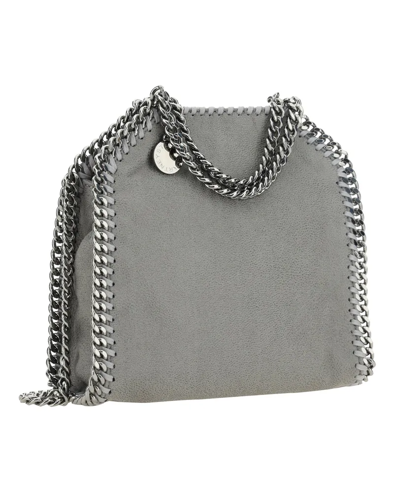 Stella McCartney Tiny Shaggy Shoulder Bag — Gray Gray