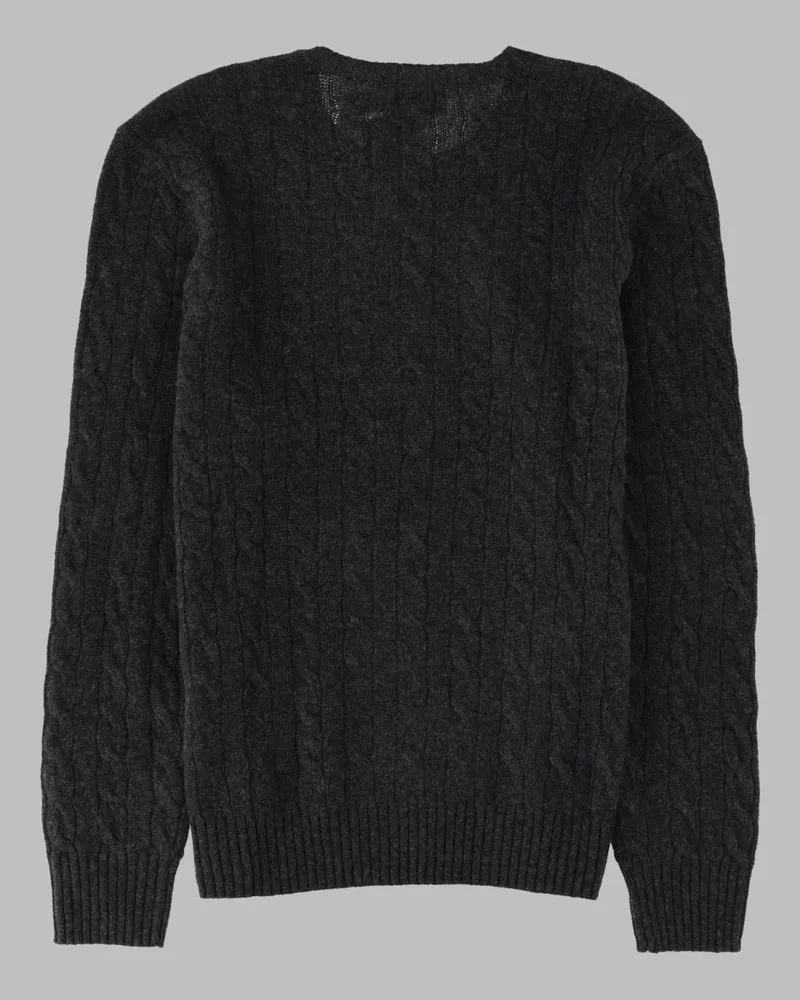 Ralph Lauren Wool and Cashmere Sweater — Gray Gray