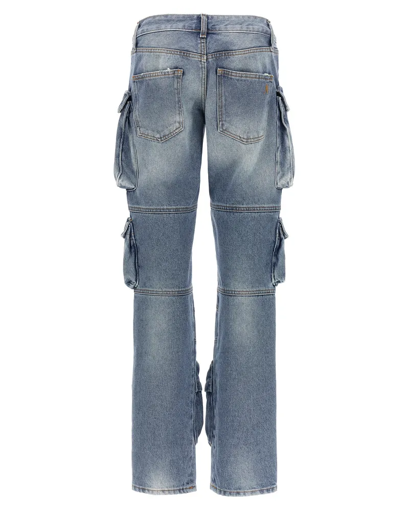 ATTICO Women's Blue Cotton Jeans Denim Clothing Blue