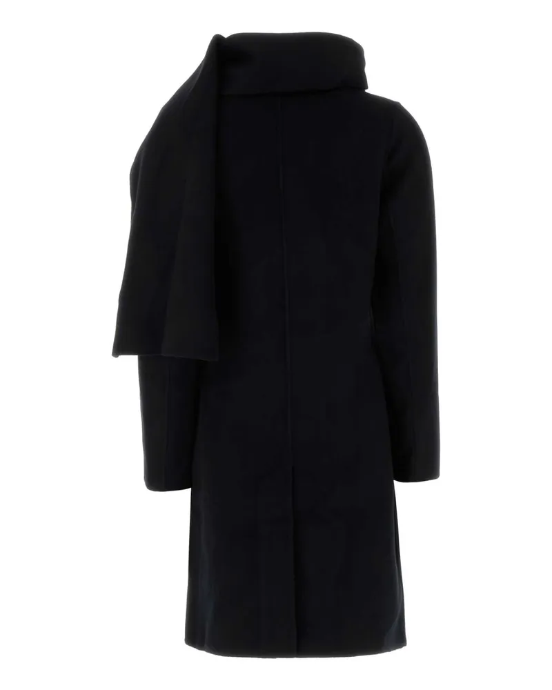 Michael Kors Scarf Coat — Black Black