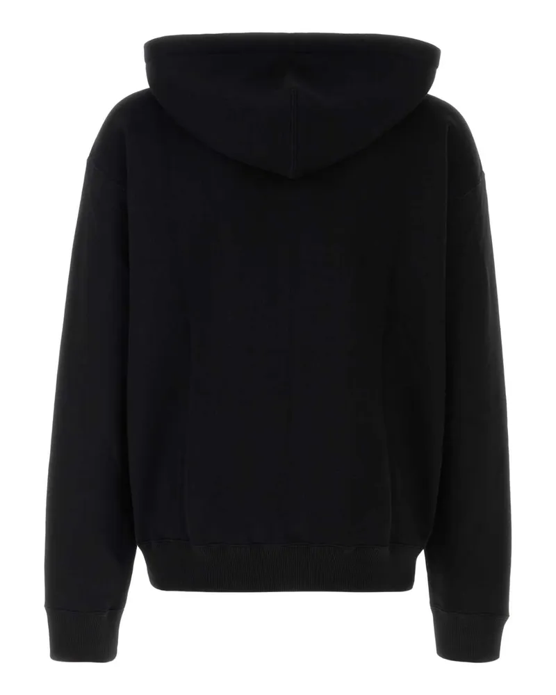 Jil Sander Men's Black Cotton Sweatshirt 001 Exterior: Felpe Sweater Black