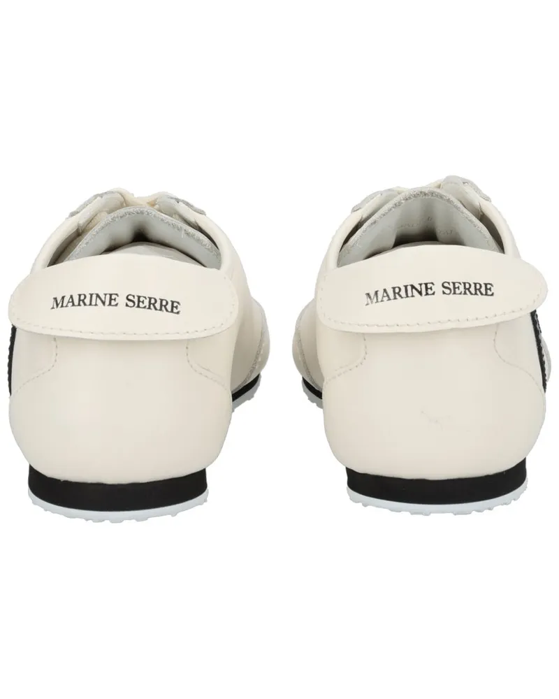 Marine Serre Astra Sneaker — White White