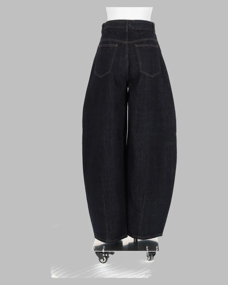 Jacquemus Ovalo Jeans — Black Black