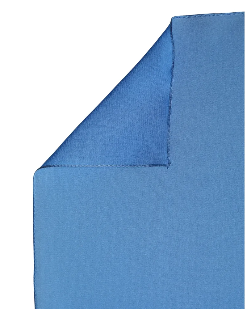 Dolce & Gabbana Women's Blue Silk Neck Wrap Shawl Stole 200cm X 64cm Scarf Elastane Blue