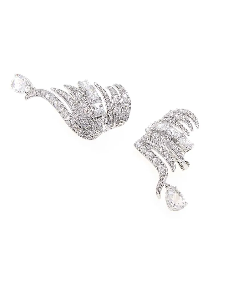 Swarovski Earrings — Clear Clear
