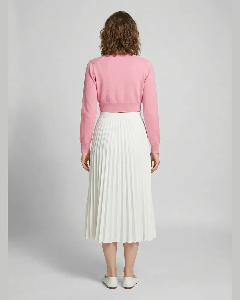 Dolce & Gabbana Silk Cardigan — Pink Pink