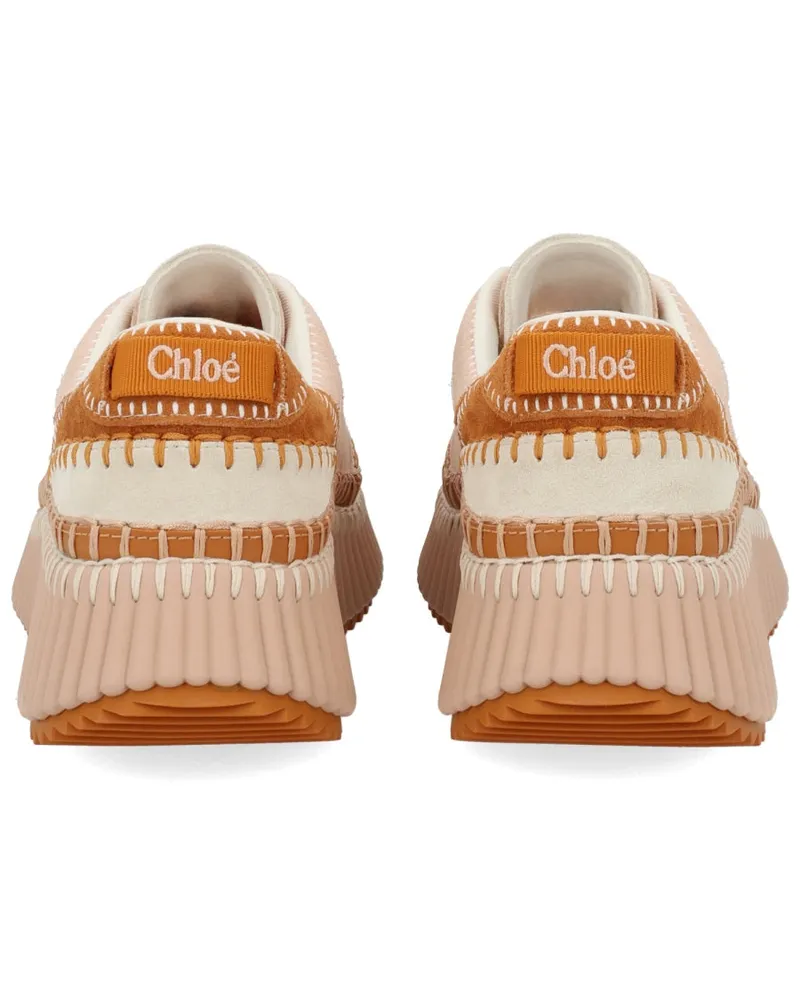 Chloé Nama Sneaker — Pink Pink