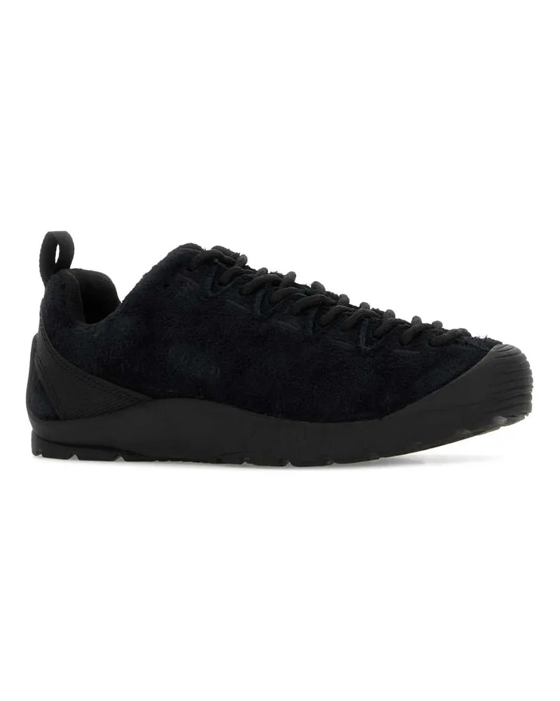 Keen Women's Black Suede Jasper Sneakers Blackblack Black