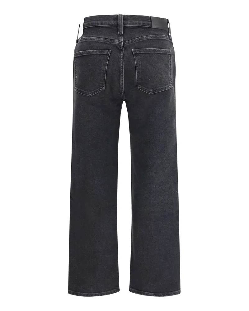 Citizens of humanity Women's Delfina Jeans Willow Cotton; Elastane Black