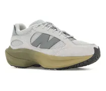 Unisex Grey Suede And Mesh Wrpd Sneakers Raincloud