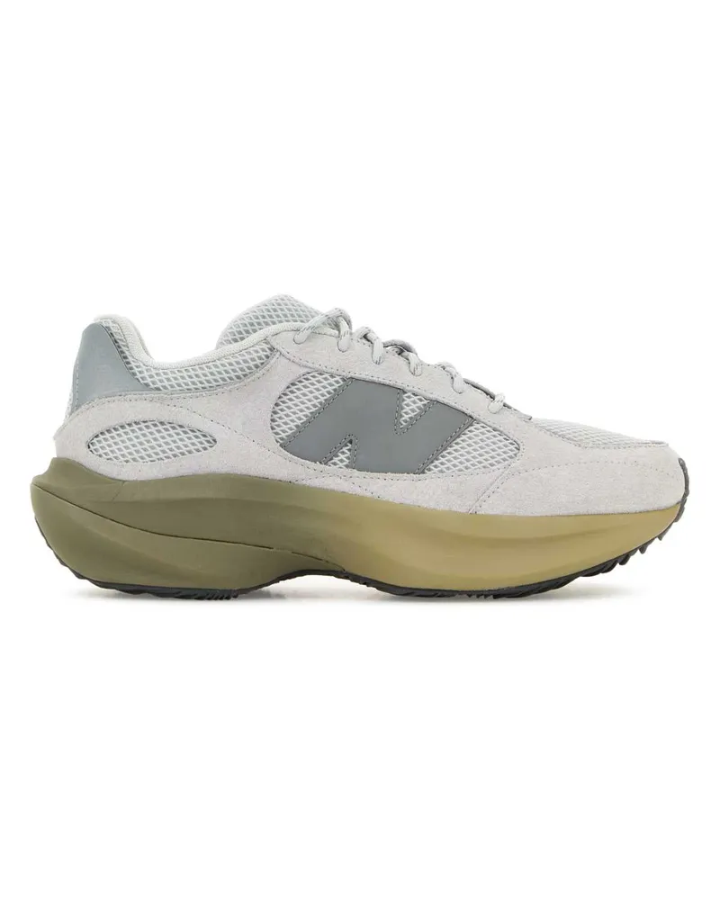 New Balance Unisex Grey Suede And Mesh Wrpd Sneakers Raincloud Gray
