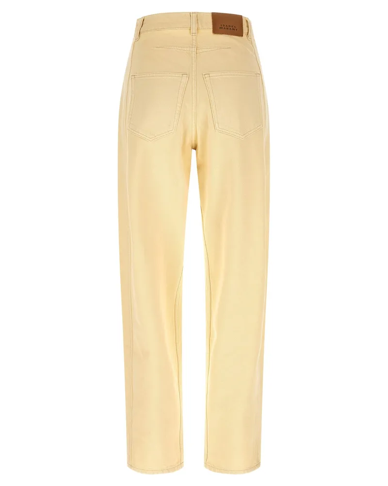Isabel Marant Lisha Jeans — Beige Beige