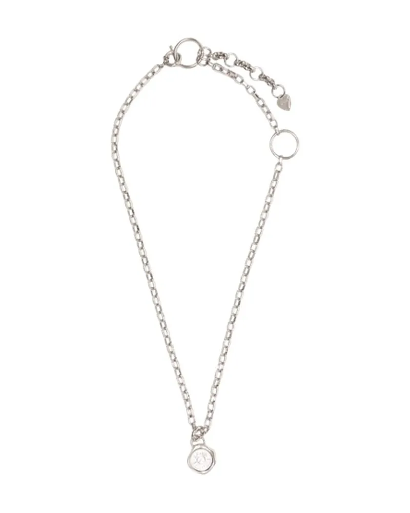 Acne Studios Women's Necklace Metal Silver Jewelry-Watches Necklaces Silver