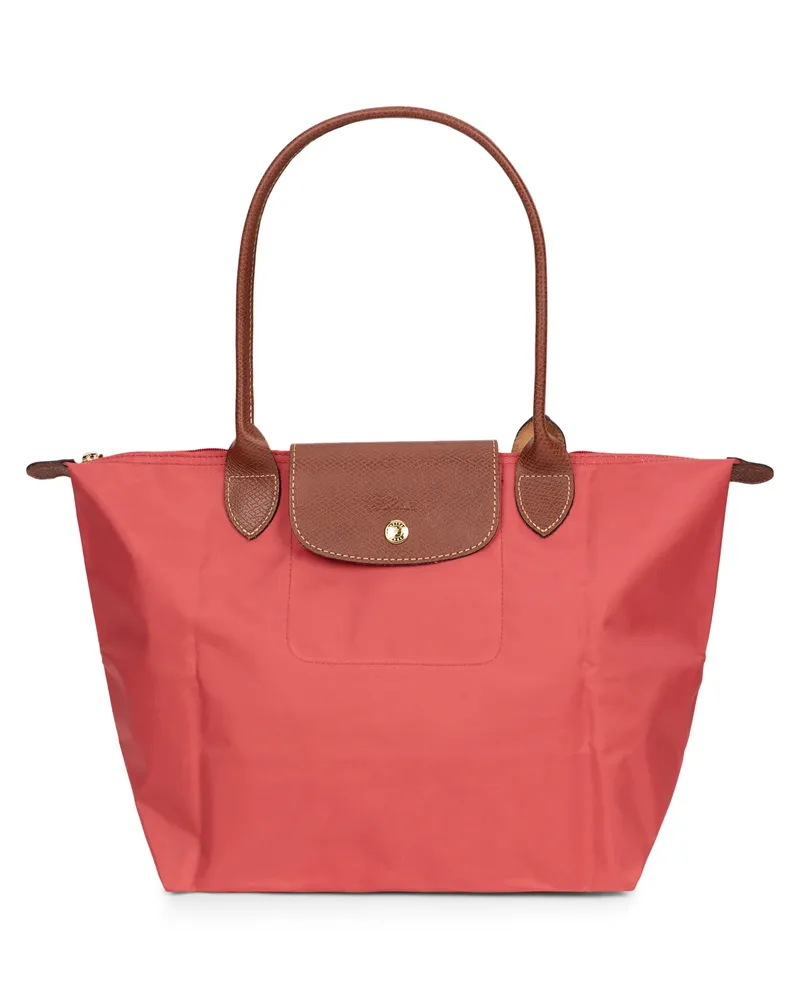 Longchamp Le Pliage Tote Bag — Red Red
