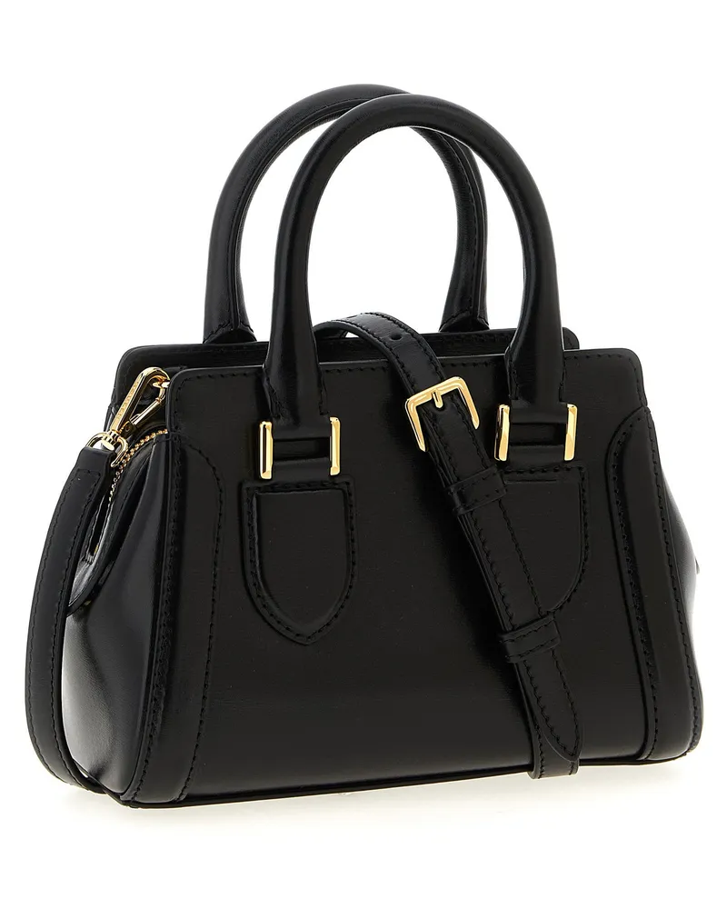 Alexander McQueen Birdee Mini Bag — Black Black