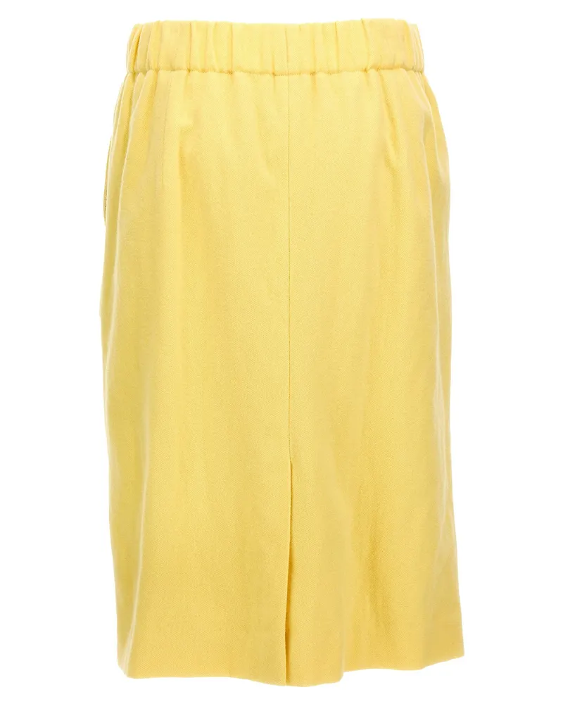 Dries van Noten Safya Skirt — Yellow Yellow