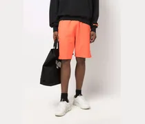 Men's Logo Recycled Sweat Shorts Orange Clothing > Pants