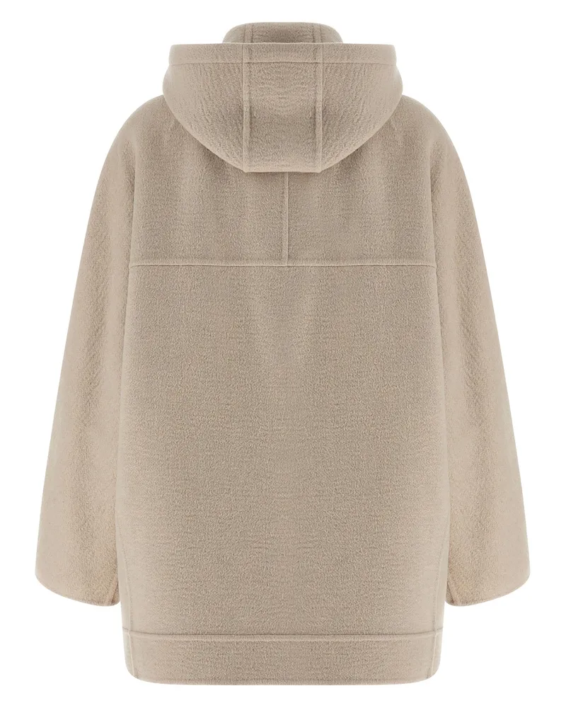 Max Mara Women's Beige Cashmere Coat Clothing Beige