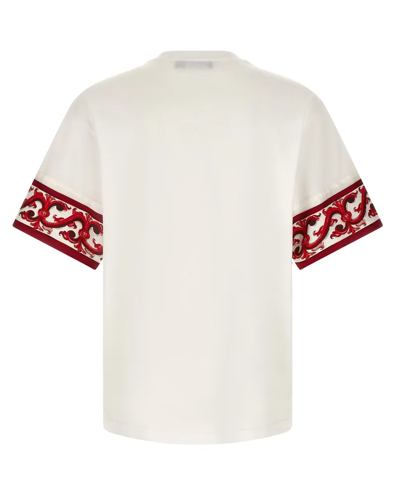 Dolce & Gabbana Maiolica T-shirt — White White