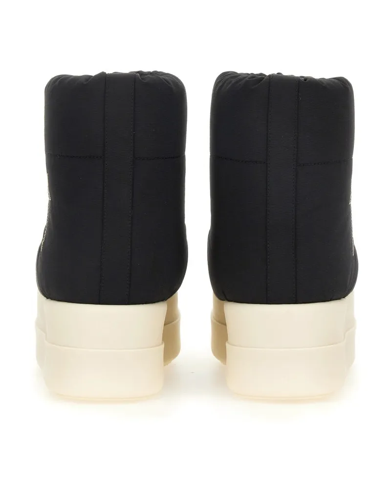 DRKSHDW by Rick Owens Padded Nylon-Cotton Boot — Black Black