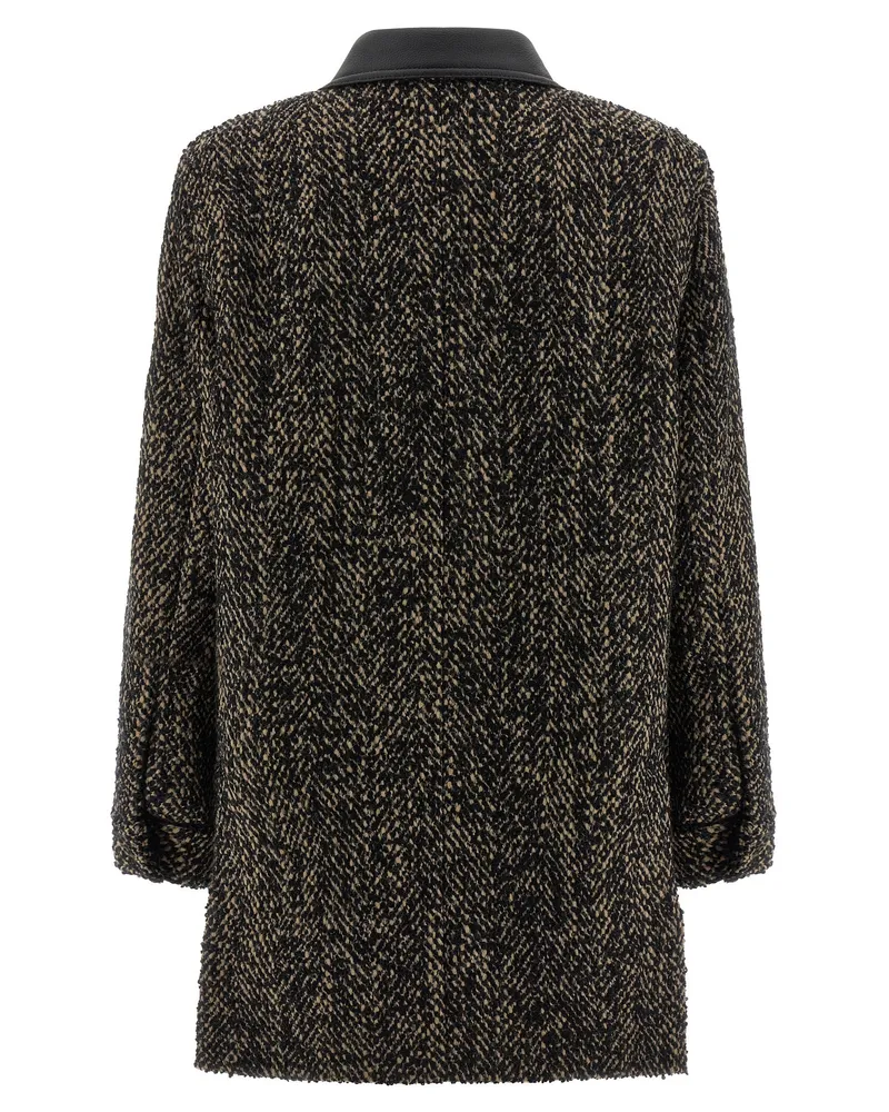 Max Mara Women's Multicolor Virgin Wool Shell Jacket Clothing Multicolor