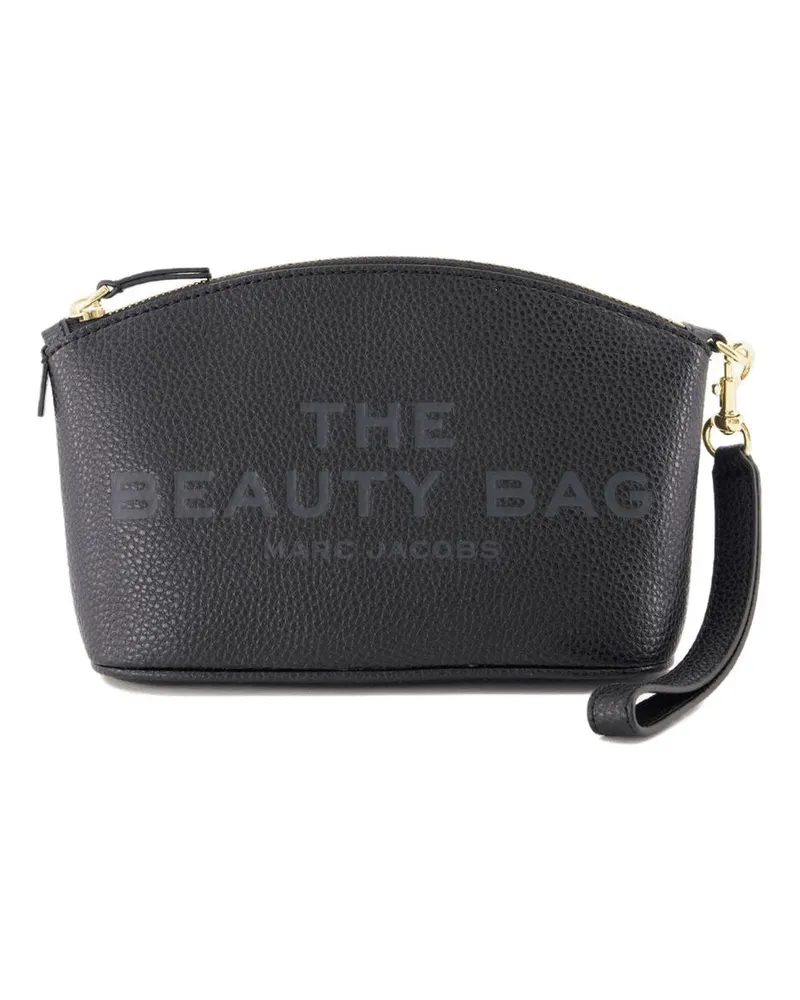 Marc Jacobs Women's The Beauty Pouch Mini Black Cowhide Black