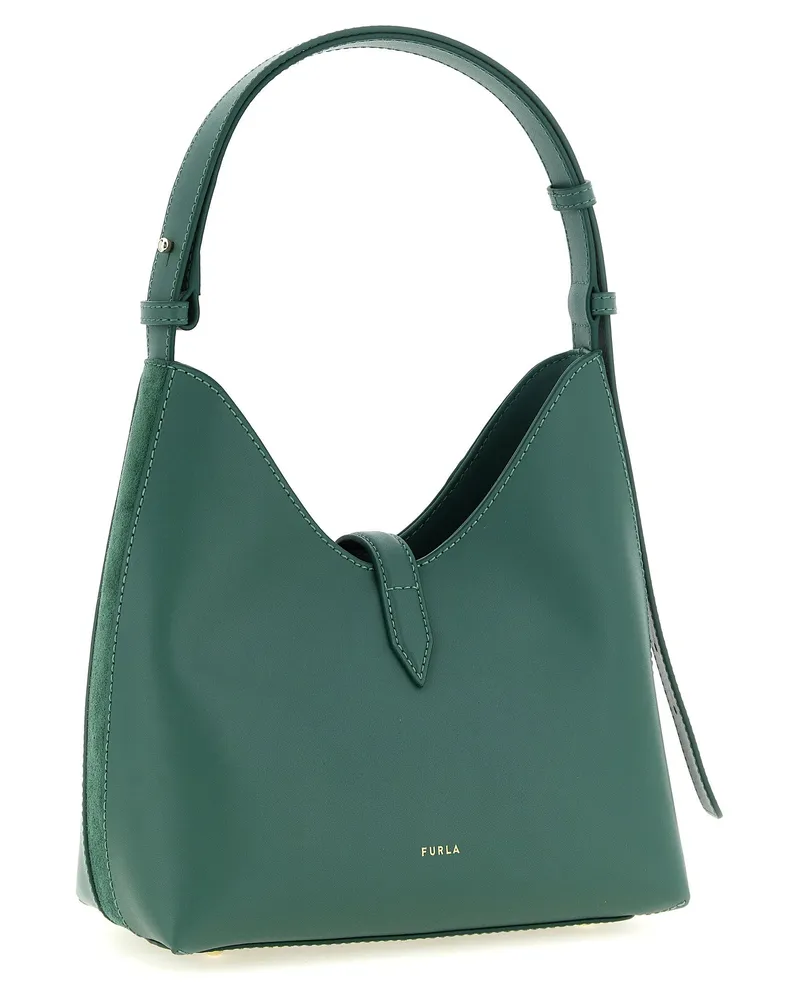 Furla Goccia Shoulder Bag — Green Green