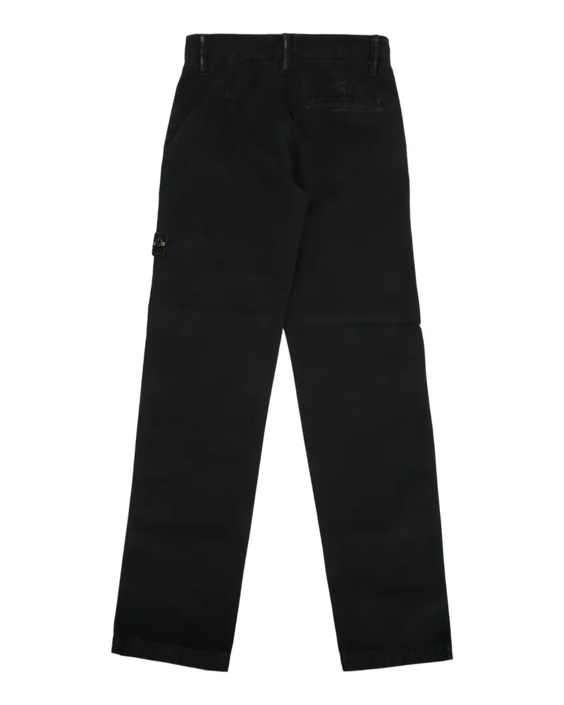 Stone Island Boys' Trousers Black Pantaloni Black