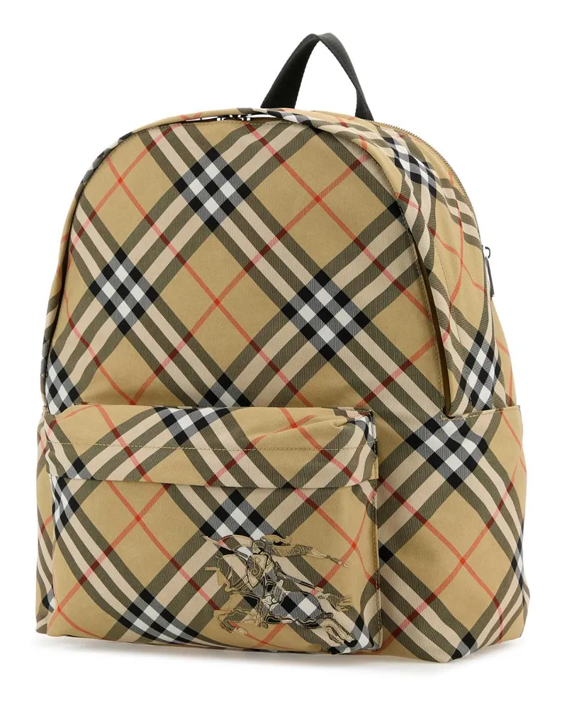 Burberry 8091312 A2021 Sand Polyester Polyurethane Zaini Bag Beige