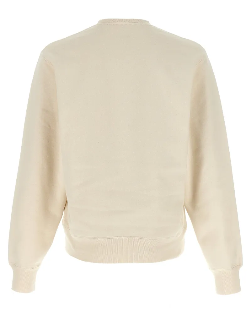 Saint Laurent Cassandre Sweatshirt — Cream Cream