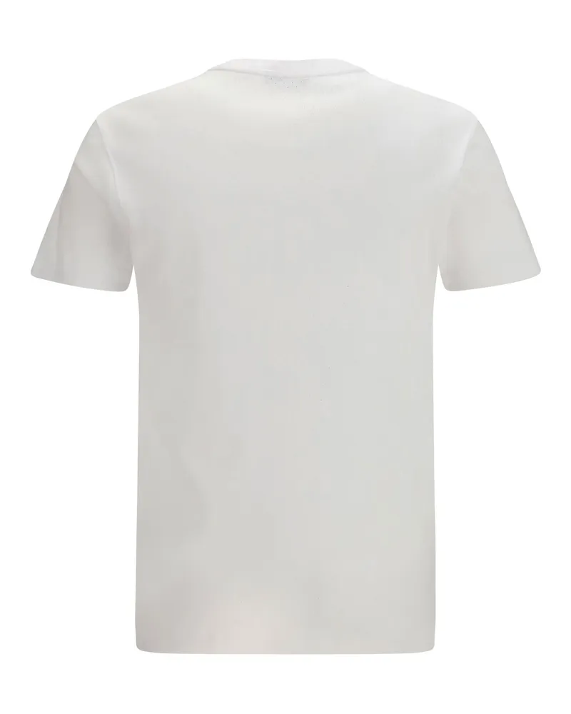 Tom Ford Men's Perforated T-Shirt Optical White Cotton T-Shirts And Polos White