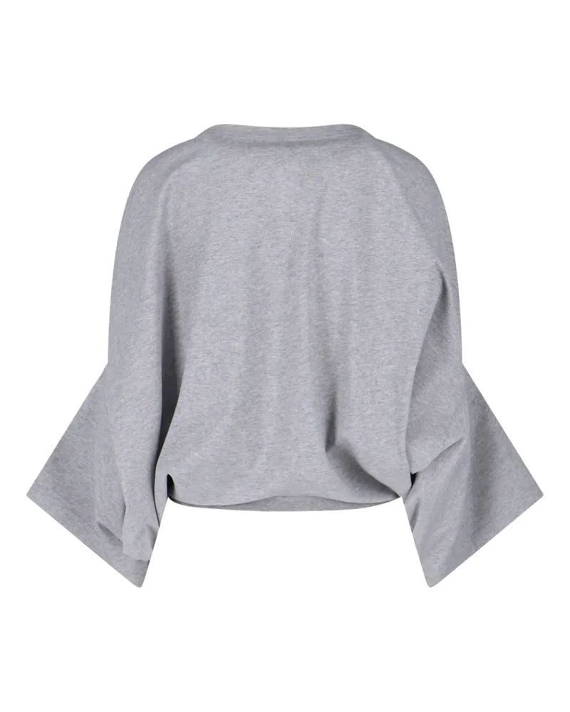 Stella McCartney Women's Sweaters Grey Material 1: Cotton Gray