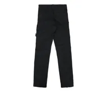 Cargo-Pocket Cargo Pants — Black