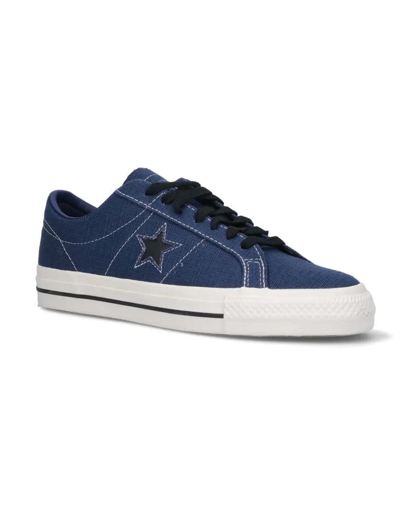 Converse Unisex Sneakers Blue Tela Navy