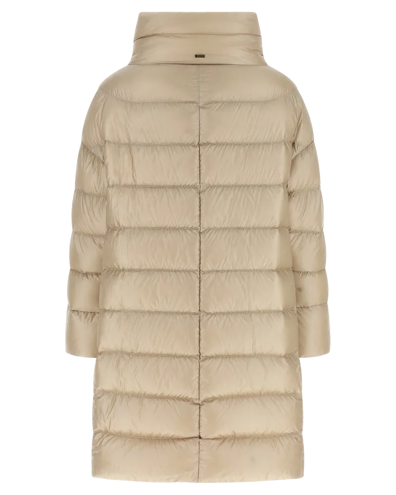 Herno Women's Beige Polyamide Coat Clothing Beige