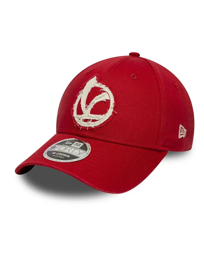 New Era Men's Baseball Cap 9forty M-Crown Dark Red Hat Red