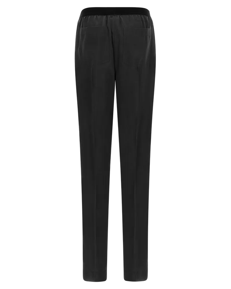 Tom Ford Women's Black Silk Bottoms Sleepwear Clothing Black