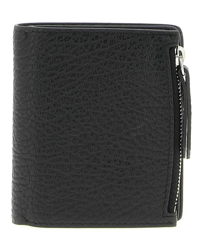 Maison Margiela Unisex Black Calfskin Cardholder Accessory Black