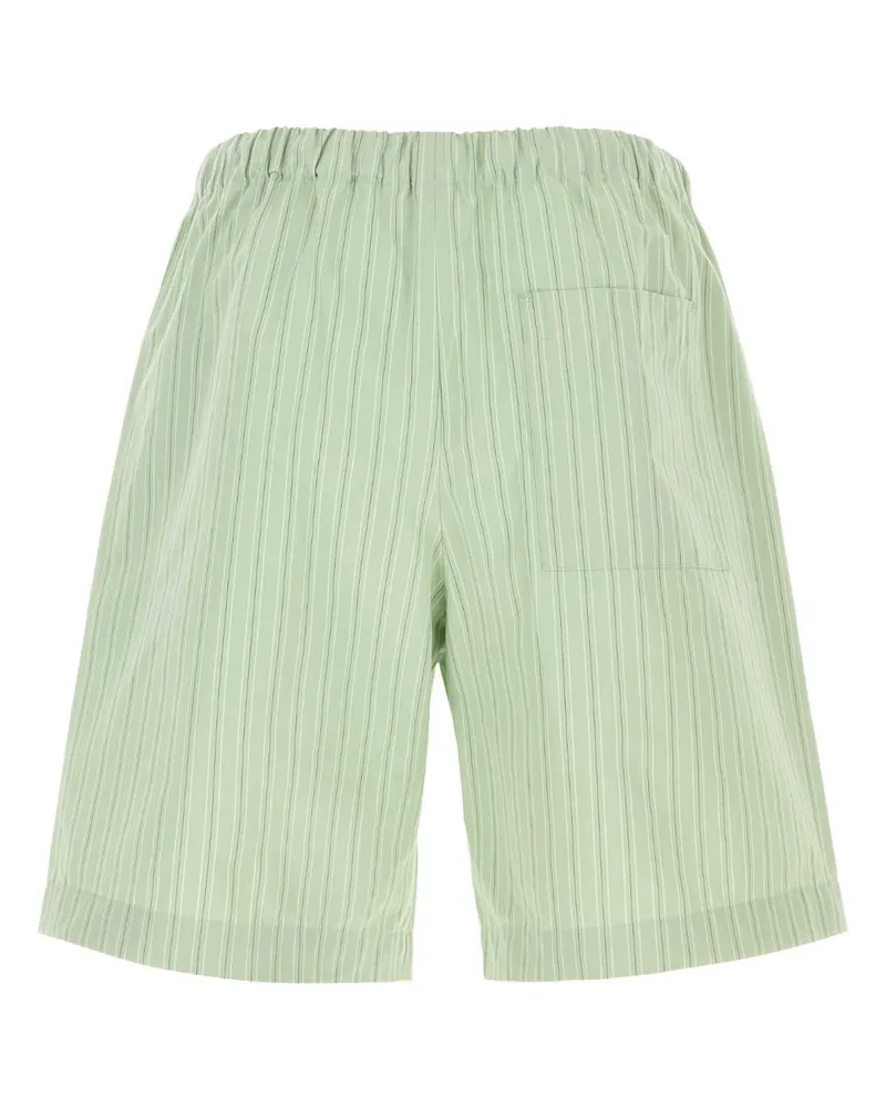Dries van Noten Opini Piperi Bermuda Shorts — Green Green
