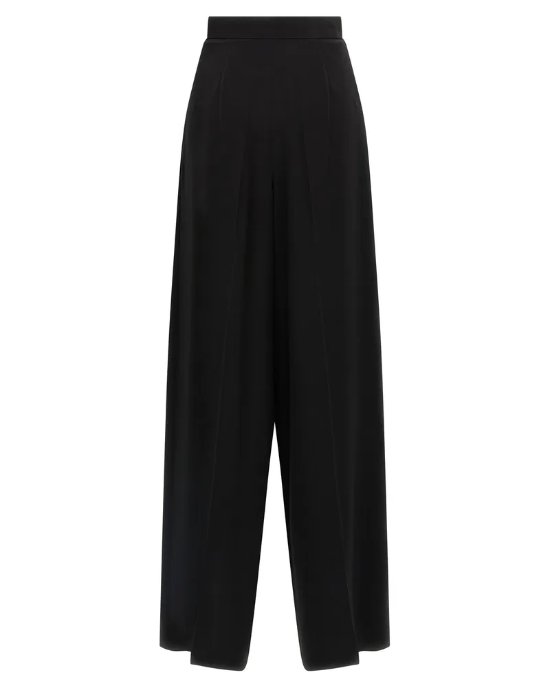 Max Mara Laccato Trousers — Black Black