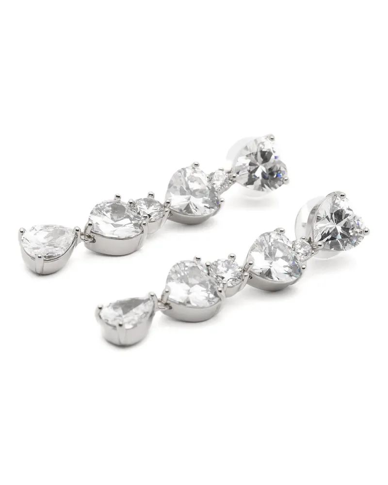 Self-Portrait Earrings — Silver Silver