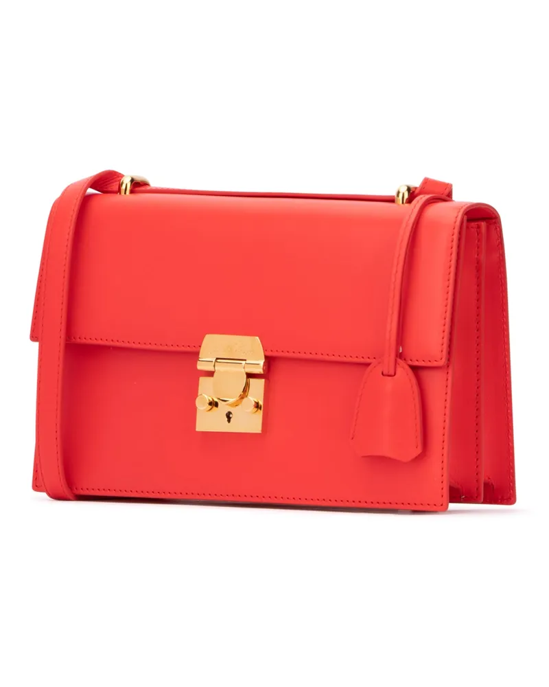 Mark Cross Women's Borsa Srw Borse A Mano Bag Red