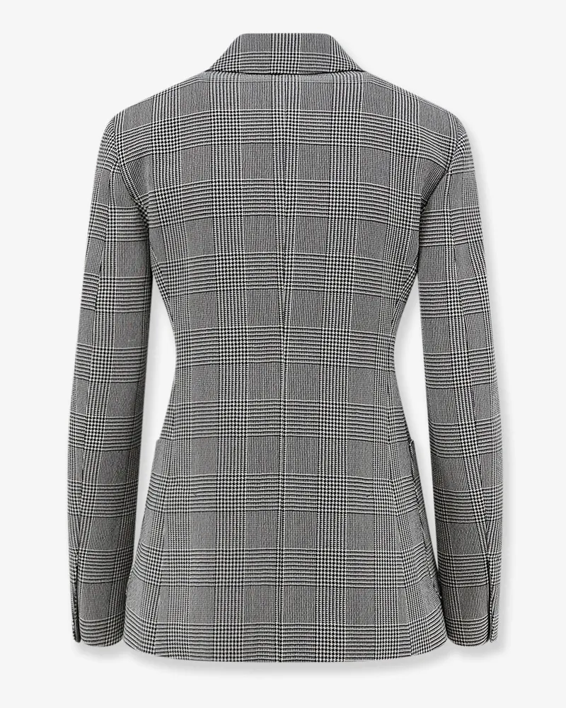 Max Mara Women's Blazer Mxmaccordo Virgin Wool Black Blazers Jacket 