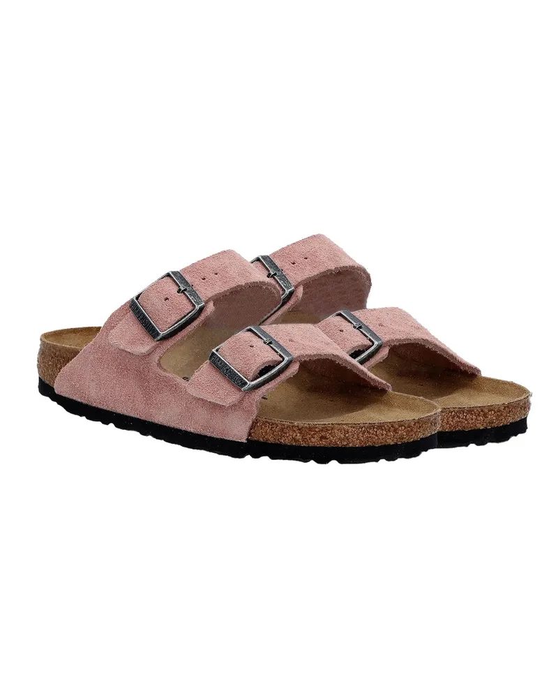 Birkenstock Women's Sandals Arizona Pink Clay Slippers Flat Shoes Pink