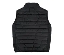 Boys' Quilted Nylon Vest Black Polyamide Vests