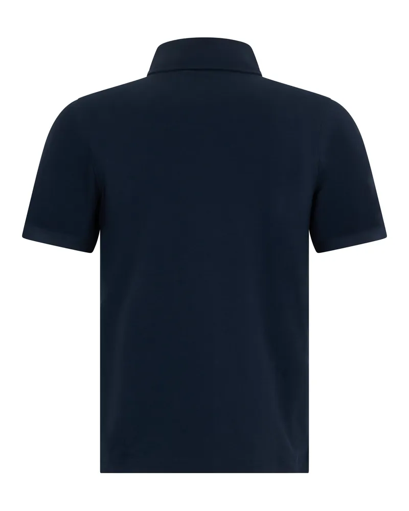 K-Way Men's Polo Shirt Cotton Blue T-shirts And Polos Navy