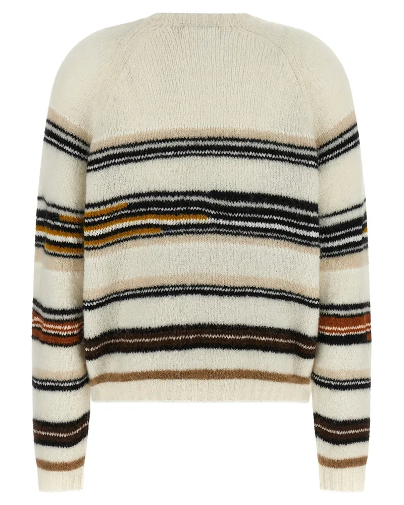 Missoni Striped Intarsia Sweater — Cream Cream