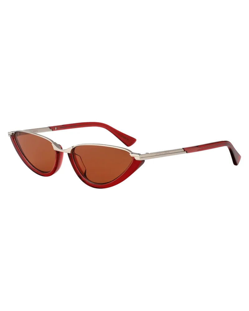 Bottega Veneta BV1346S Sunglasses — Red Red